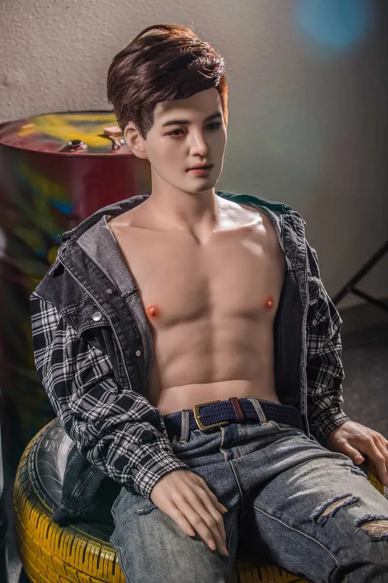 Teo 177cm (5ft10) Silicone Male Sex Doll - Qita Doll® view 4