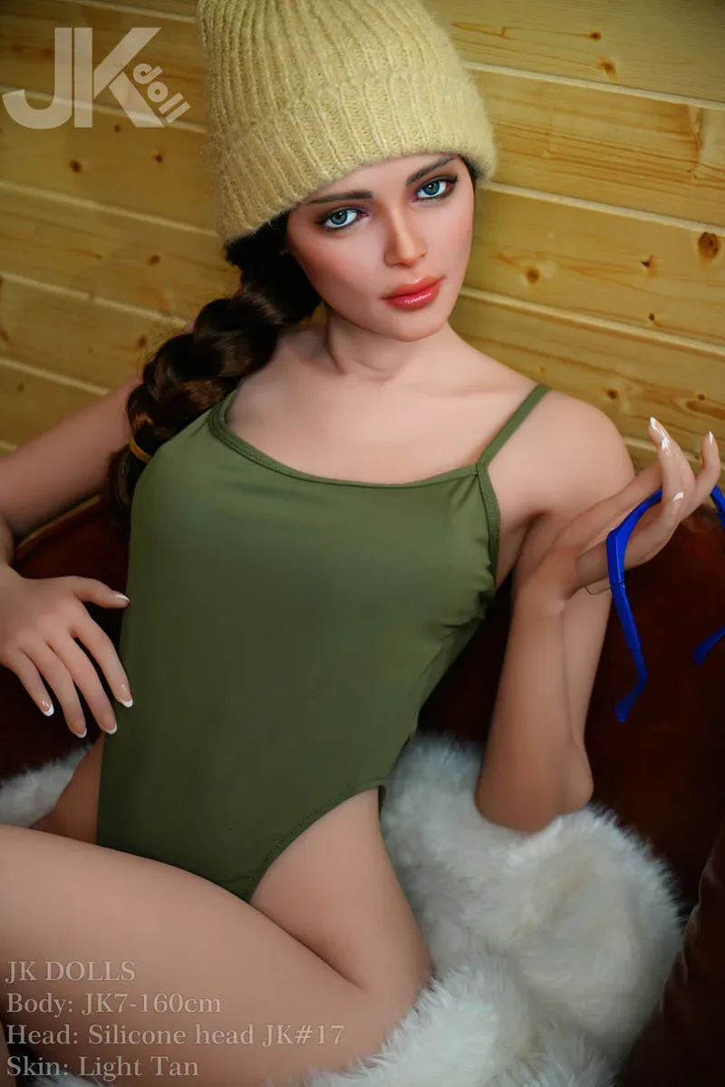 Greta 160cm(5ft3) F-cup Silicone Head Sex Doll - JK Doll® view 4
