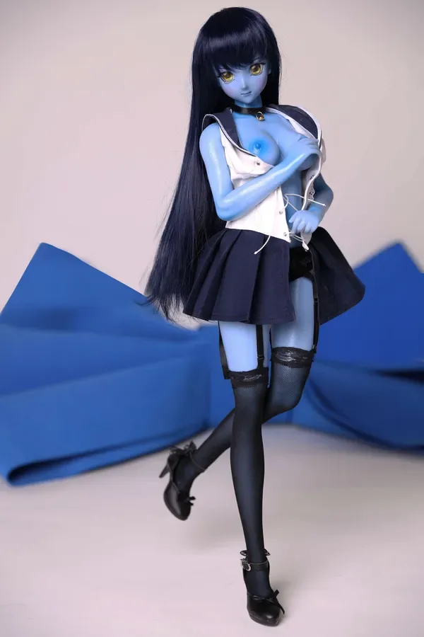 Sailor Moon Sex Doll 60cm (1ft12) Silicone Body,Blue Skin - Climax Doll® view 3