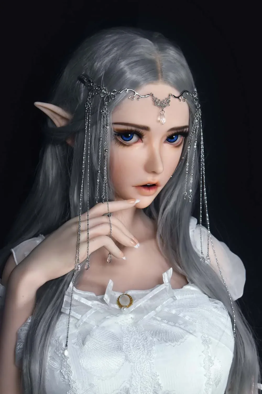 Kouno Ria 165cm(5ft5) Premium Silicone Elf Sex Doll - Elsa Babe® view 5