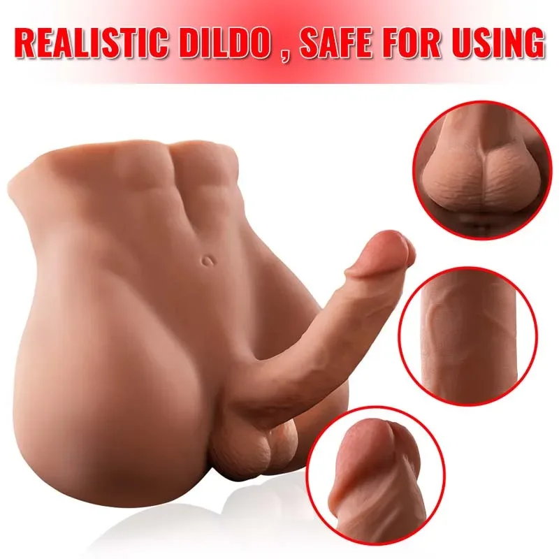 24cm TPE Male Sex Doll Torso Bartley view 3