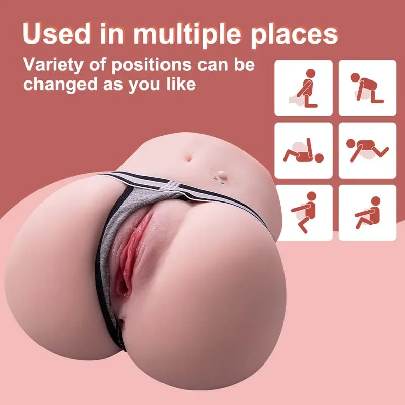 20cm TPE Vibrating Mini Sex Doll Torso Roberta view 6