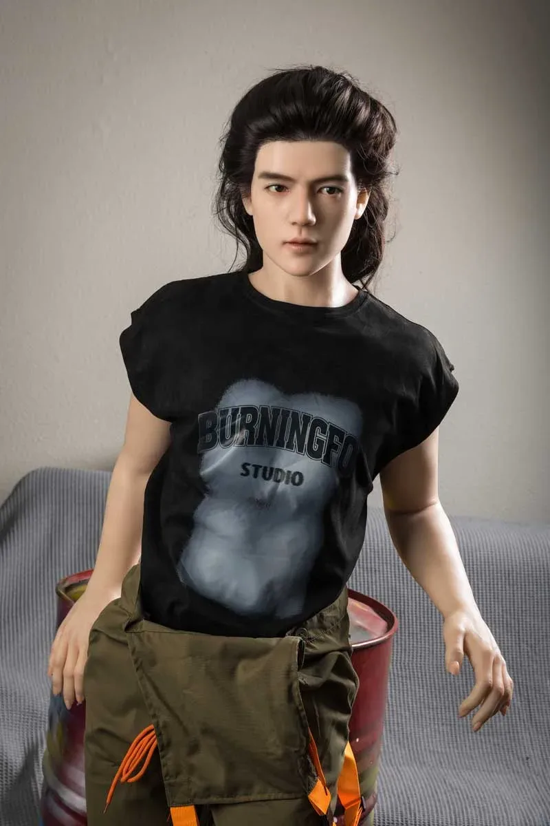 Han 177cm (5ft10) Silicone Male Sex Doll - Qita Doll® view 4