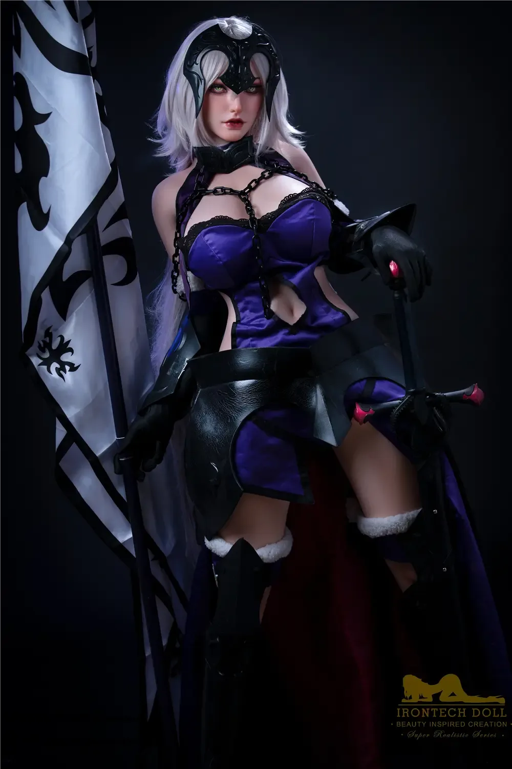 Eva 165cm(5ft5) G-cup Anime Silicone Sex Doll - Irontech Doll® view 3
