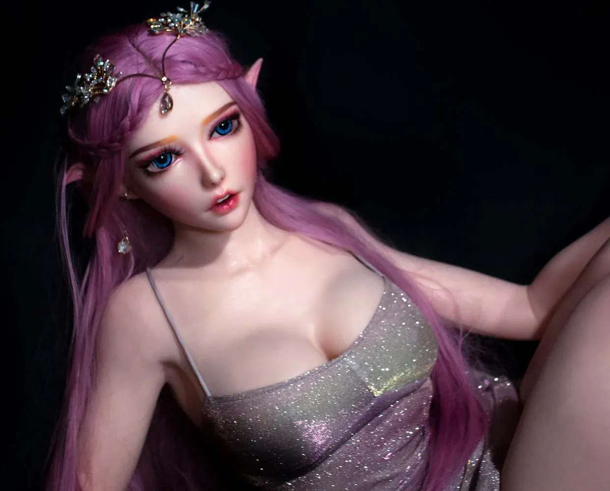 Takano Rie 150cm(4ft11) Silicone Elf Sex Doll - Elsa Babe® view 6