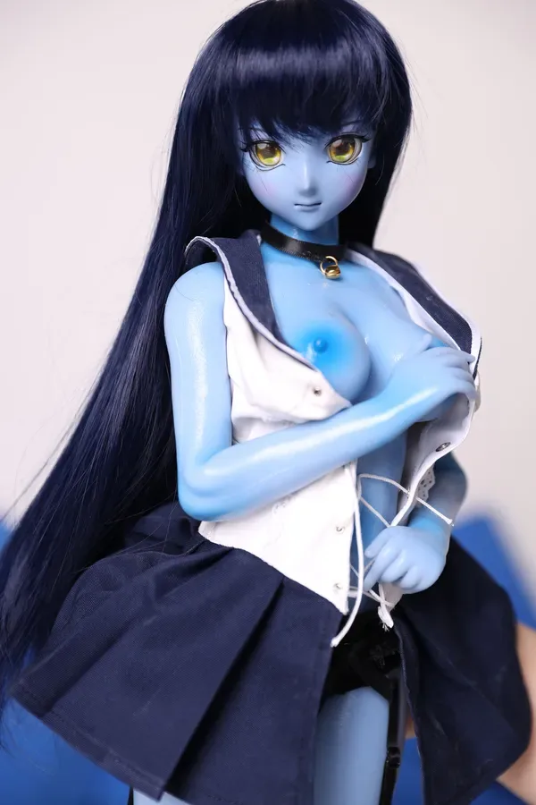 Sailor Moon Sex Doll 60cm (1ft12) Silicone Body,Blue Skin - Climax Doll® view 4