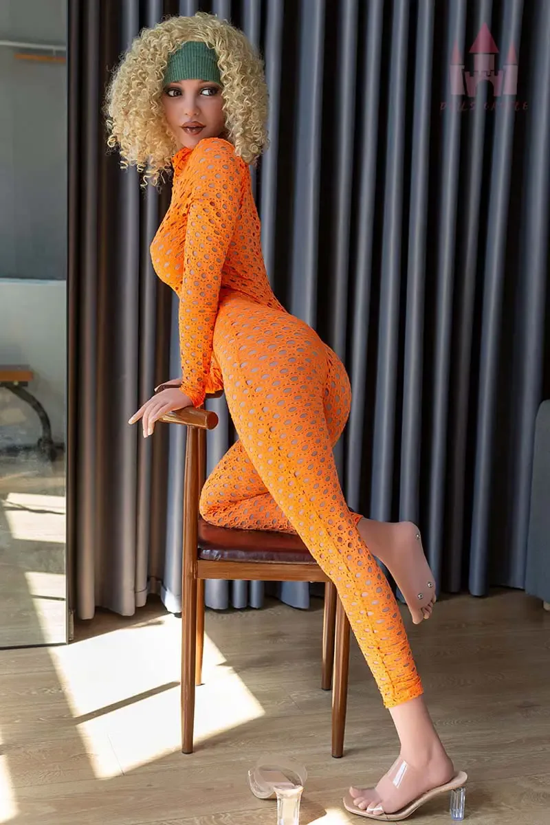 Flavia 163cm(5ft4) E-cup TPE Blonde Sex Doll - Dolls Castle® view 6