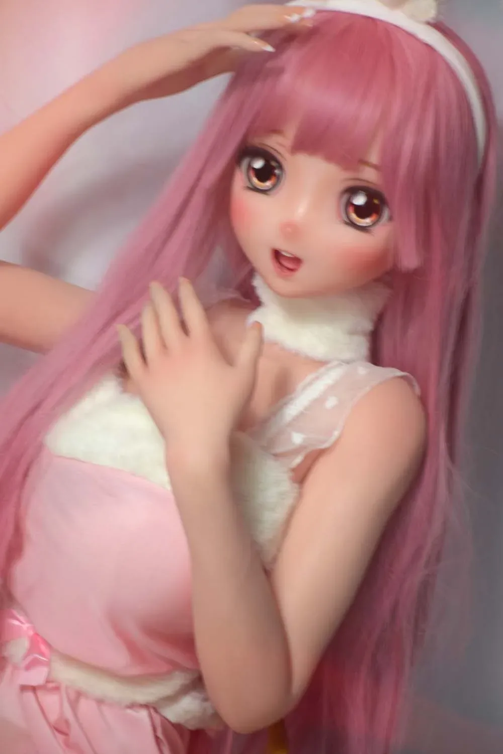 Tsukishima Izumi 148cm(4ft10) Silicone Mini Sex Doll - Elsa Babe® view 4