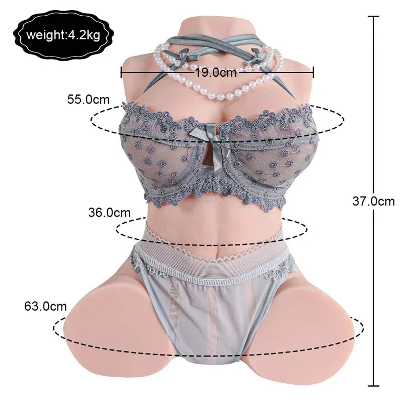 37cm TPE Mini Sex Doll Torso Lorraine view 1