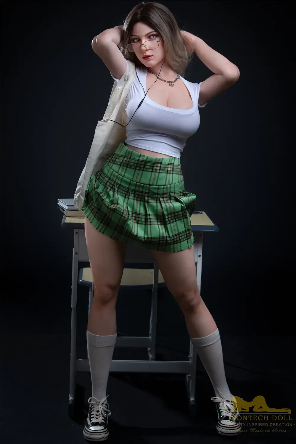 Fenny 165cm(5ft5) G-cup Silicone Realistic Sex Doll - Irontech Doll® view 5