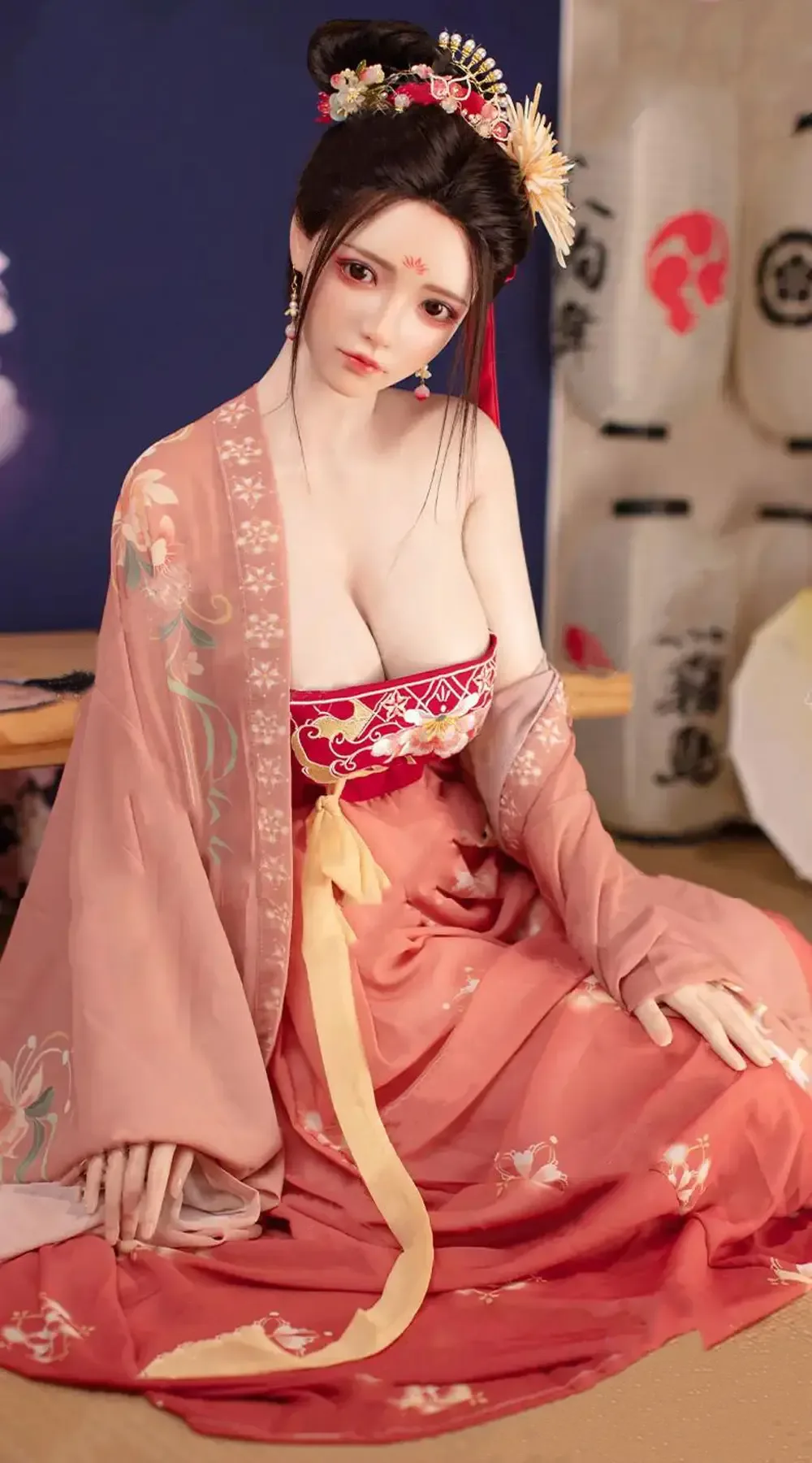 Qi 150cm(4ft11) D-cup Full Silicone Asian Sex Doll - JX Doll® view 2