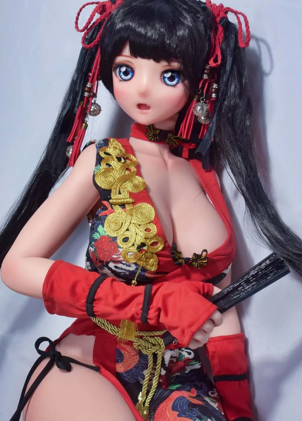 Kuraki Chiaki 148cm(4ft10) Silicone Cosplay Sex Doll - Elsa Babe®
