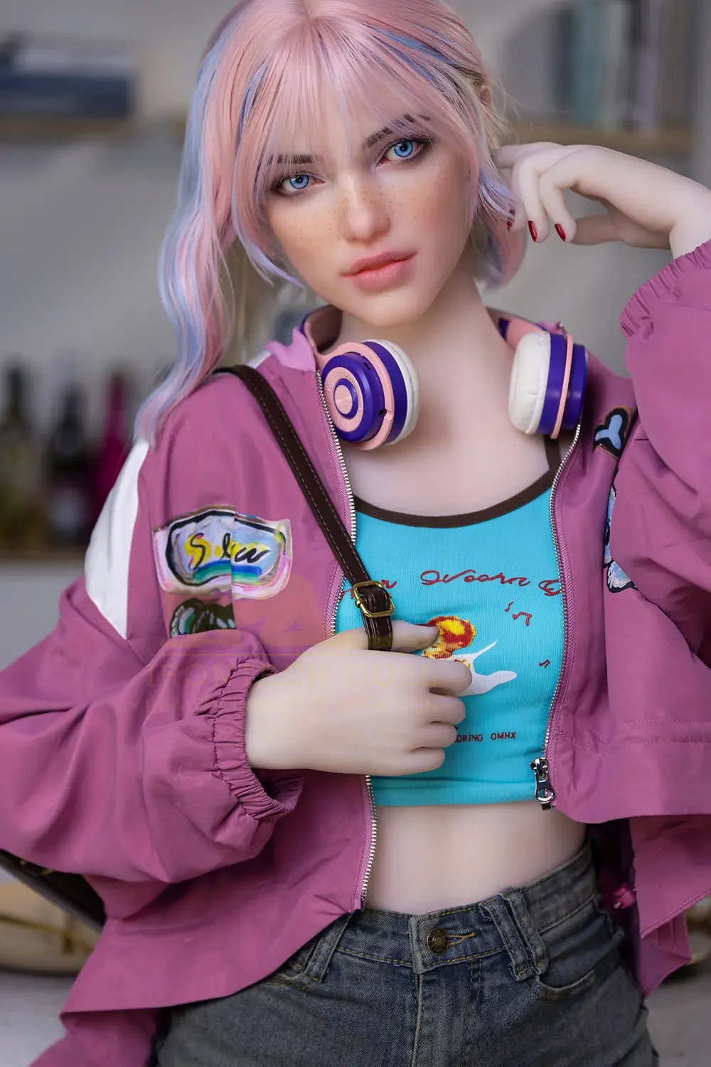 Heidi 162cm(5ft4) A-cup Silicone Head Sex Doll view 3
