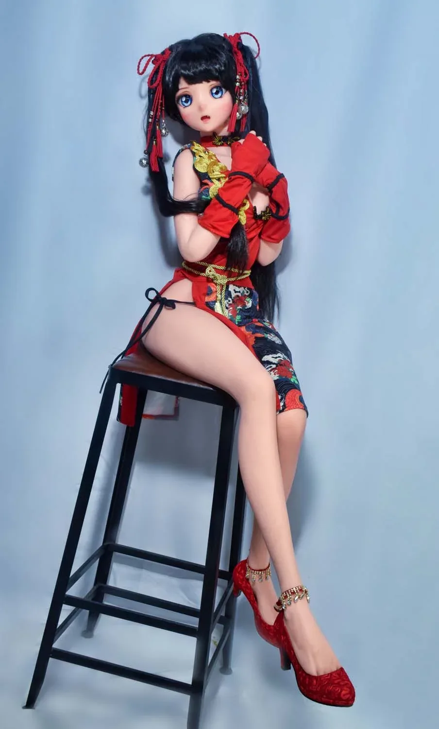 Kuraki Chiaki 148cm(4ft10) Silicone Cosplay Sex Doll - Elsa Babe® view 5