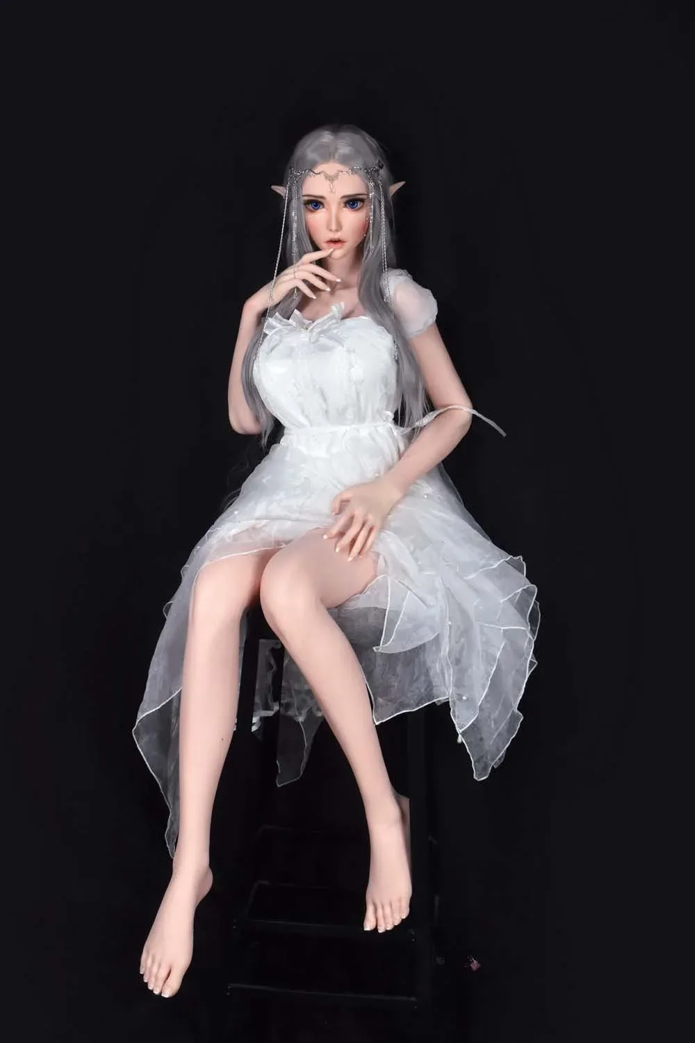 Kouno Ria 165cm(5ft5) Premium Silicone Elf Sex Doll - Elsa Babe® view 7
