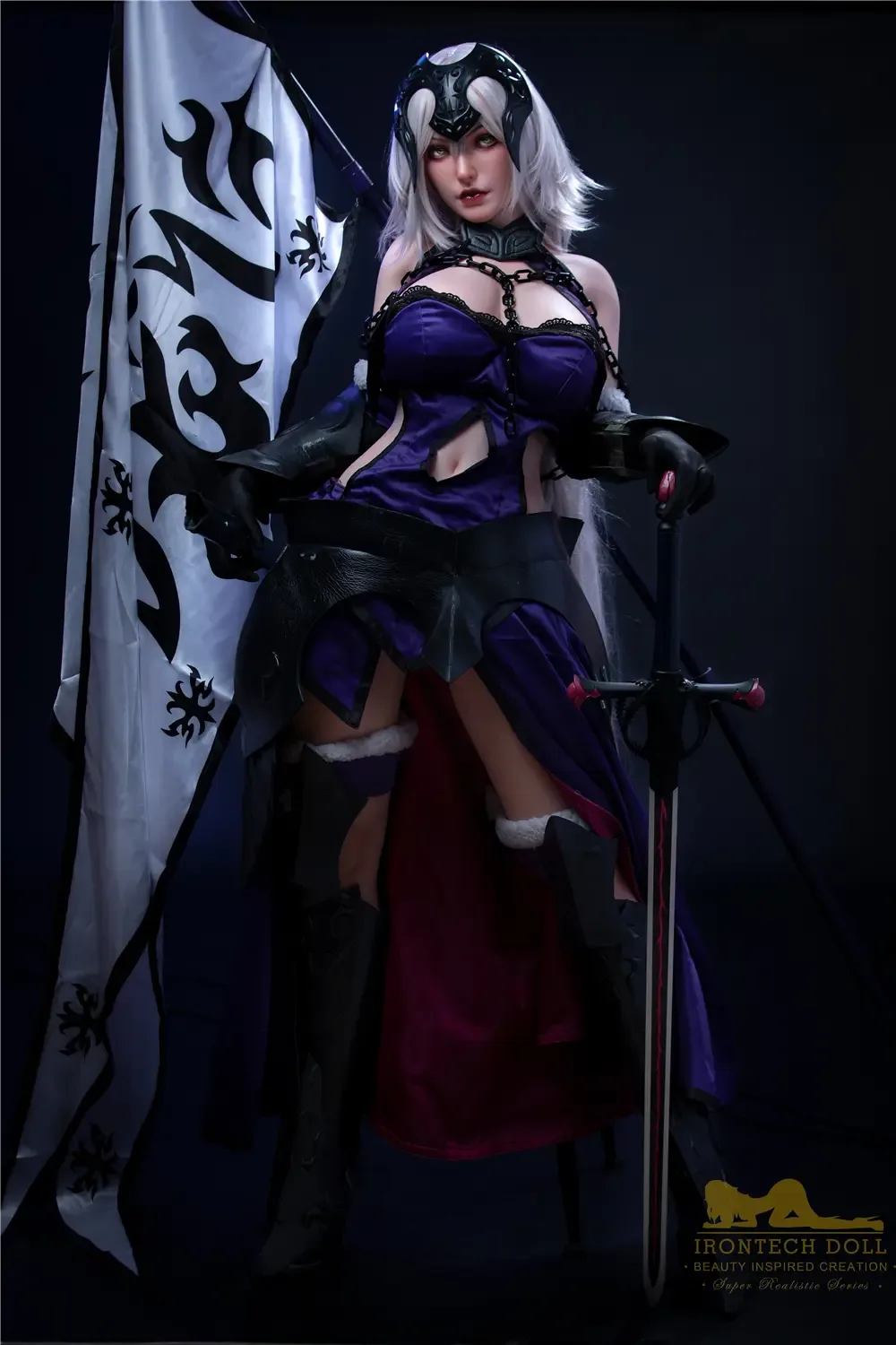 Eva 165cm(5ft5) G-cup Anime Silicone Sex Doll - Irontech Doll® view 4