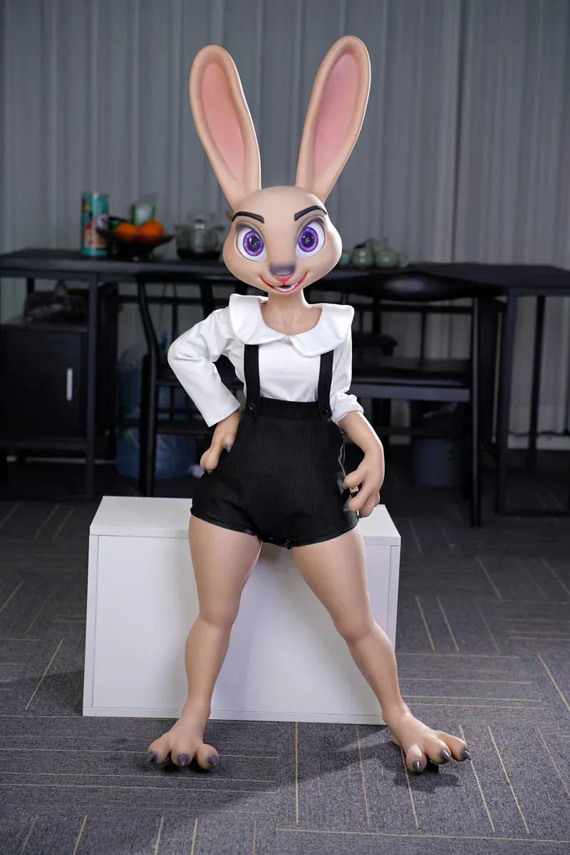 Rabittie 120cm(3ft11) C-cup Full Silicone Sex Doll - Dolls Castle®