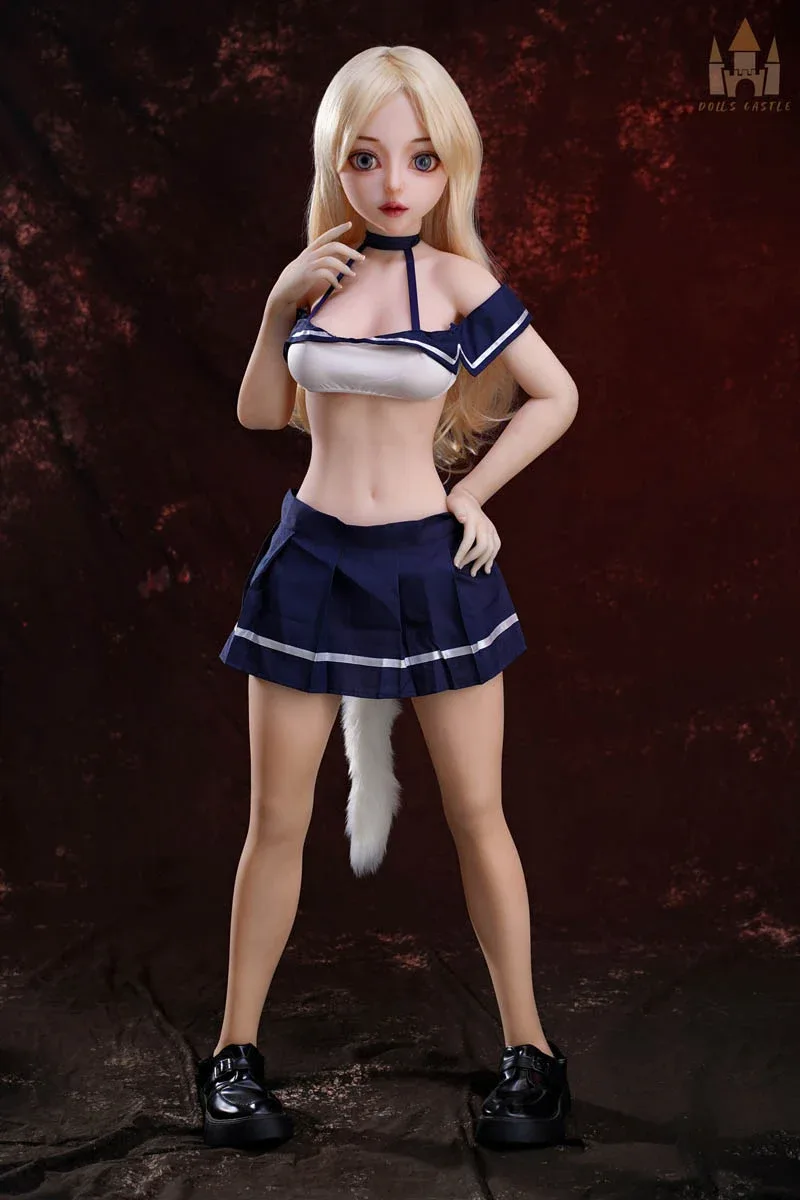 Sherry 144cm(4ft9) C-cup Japanese TPE Sex Doll-Dolls Castle® view 3