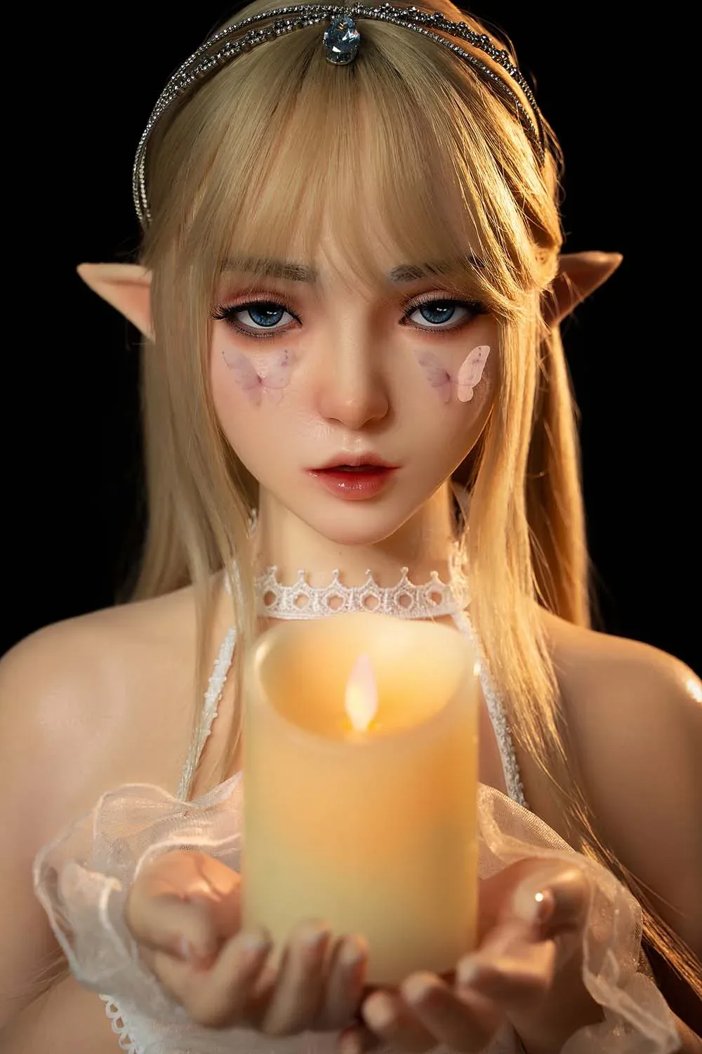 Nia 150cm(4ft11) A-cup Silicone Elf Sex Doll - SY Doll® view 5