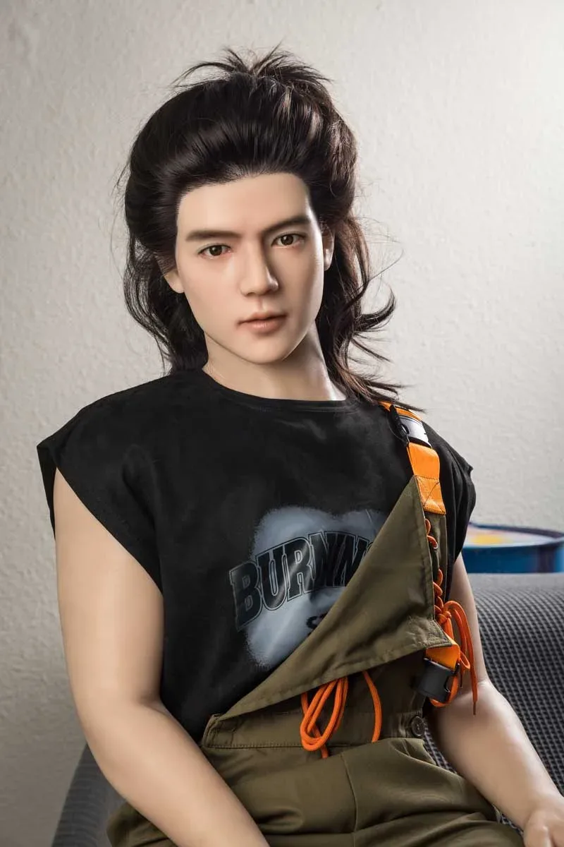 Han 177cm (5ft10) Silicone Male Sex Doll - Qita Doll® view 3