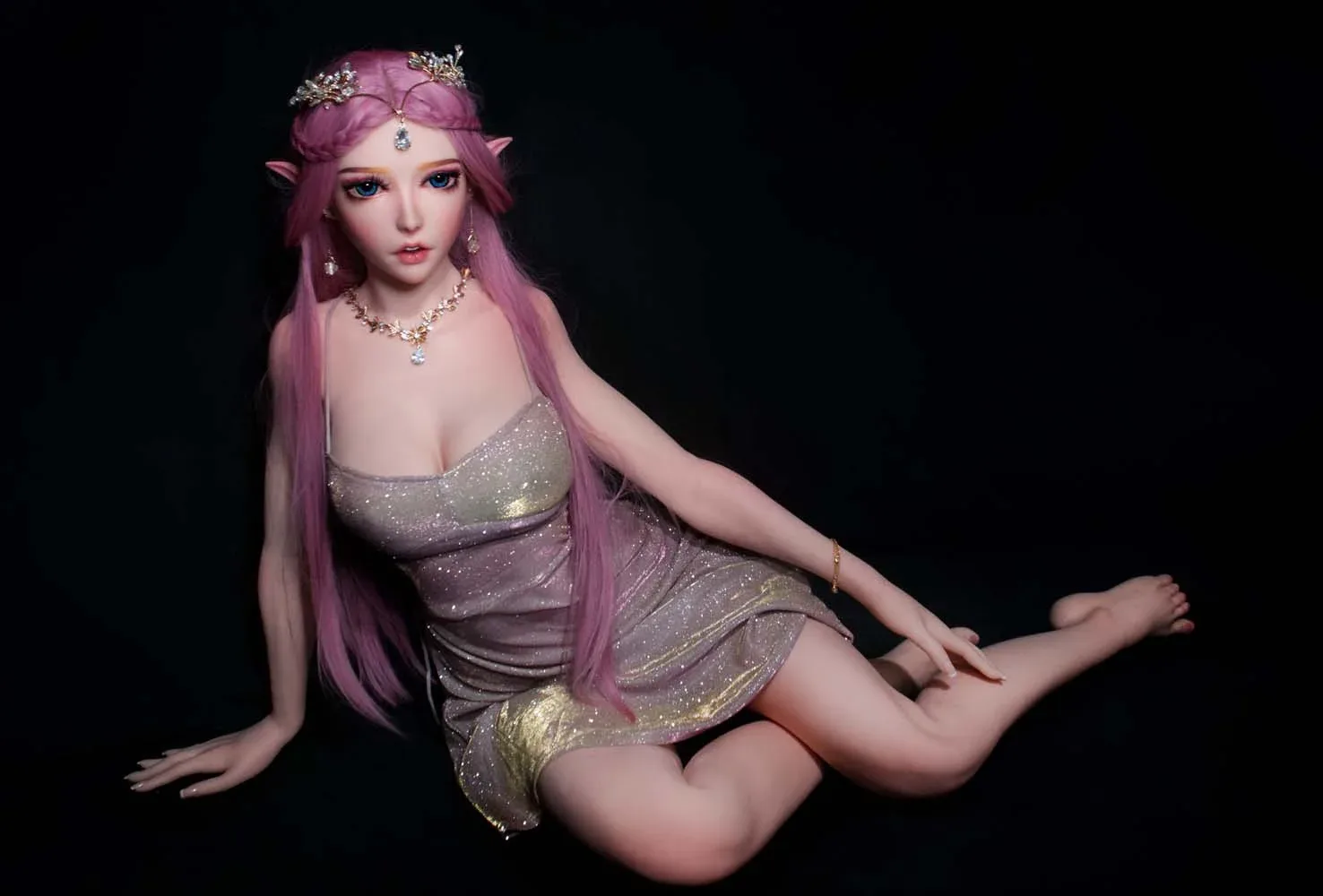 Takano Rie 150cm(4ft11) Silicone Elf Sex Doll - Elsa Babe® view 7