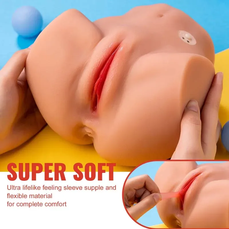19cm TPE Vibrating Mini Sex Doll Torso Vicky view 6