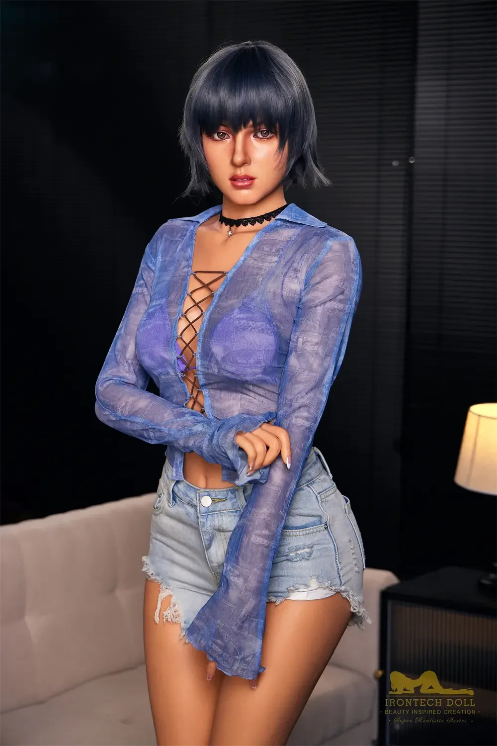 Fenny 168cm(5ft6) B-cup Silicone Realistic Sex Doll - Irontech Doll® view 5