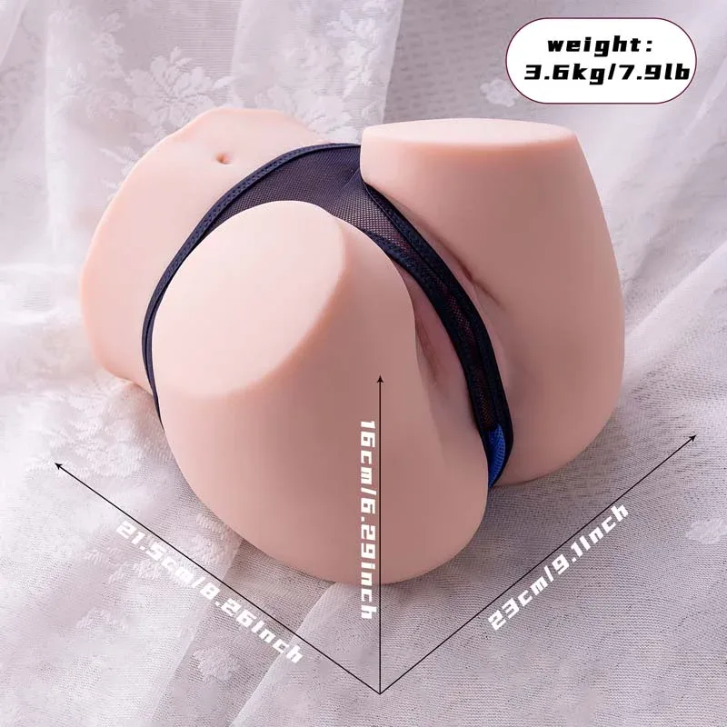 21.5cm TPE Vibrating Mini Sex Doll Torso Olga view 1