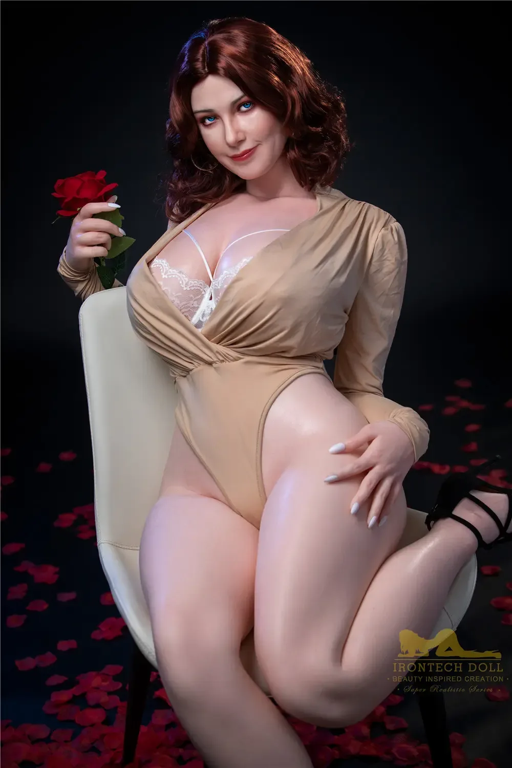 Carmel 160cm(5ft3) I-cup Silicone Realistic Sex Doll - Irontech Doll® view 5