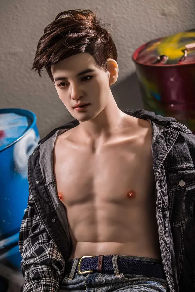 Teo 177cm (5ft10) Silicone Male Sex Doll - Qita Doll® view 3