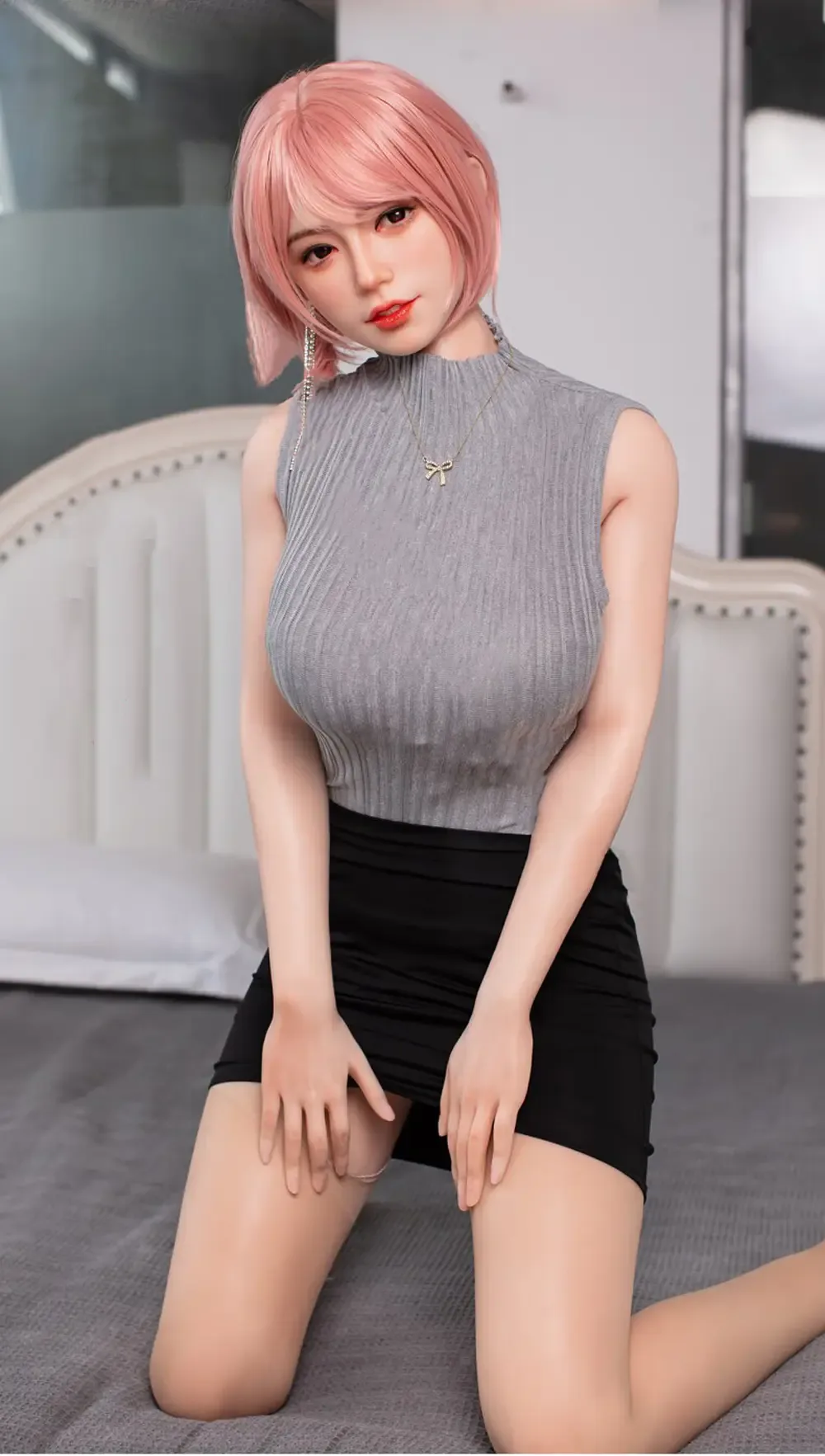 Nan 160cm(5ft3) D-cup Full Silicone Realistic Sex Doll - JX Doll® view 3