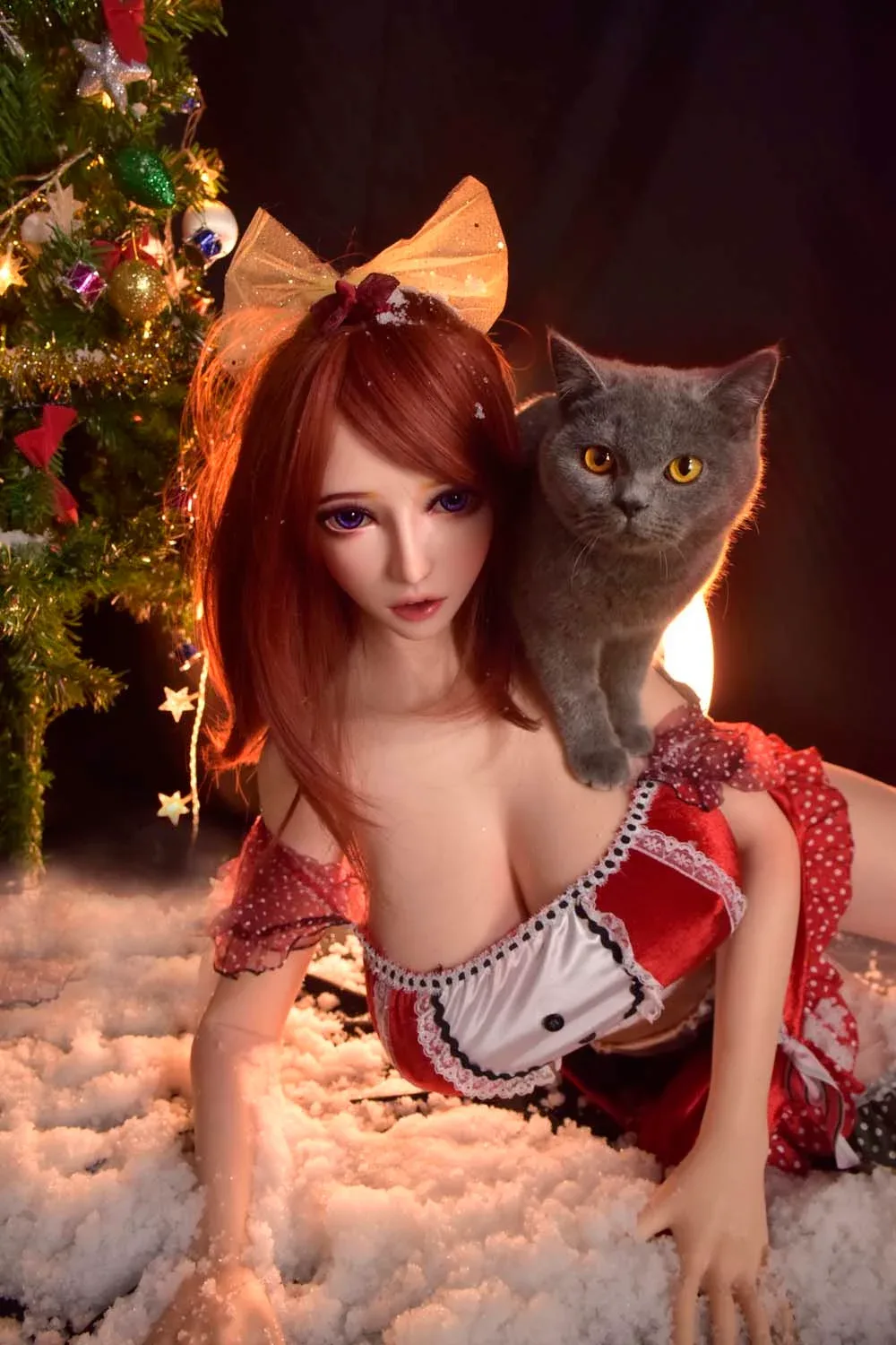 Chiba Madoka 150cm(4ft11) Silicone Anime Sex Doll - Elsa Babe® view 3