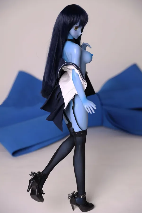 Sailor Moon Sex Doll 60cm (1ft12) Silicone Body,Blue Skin - Climax Doll® view 6