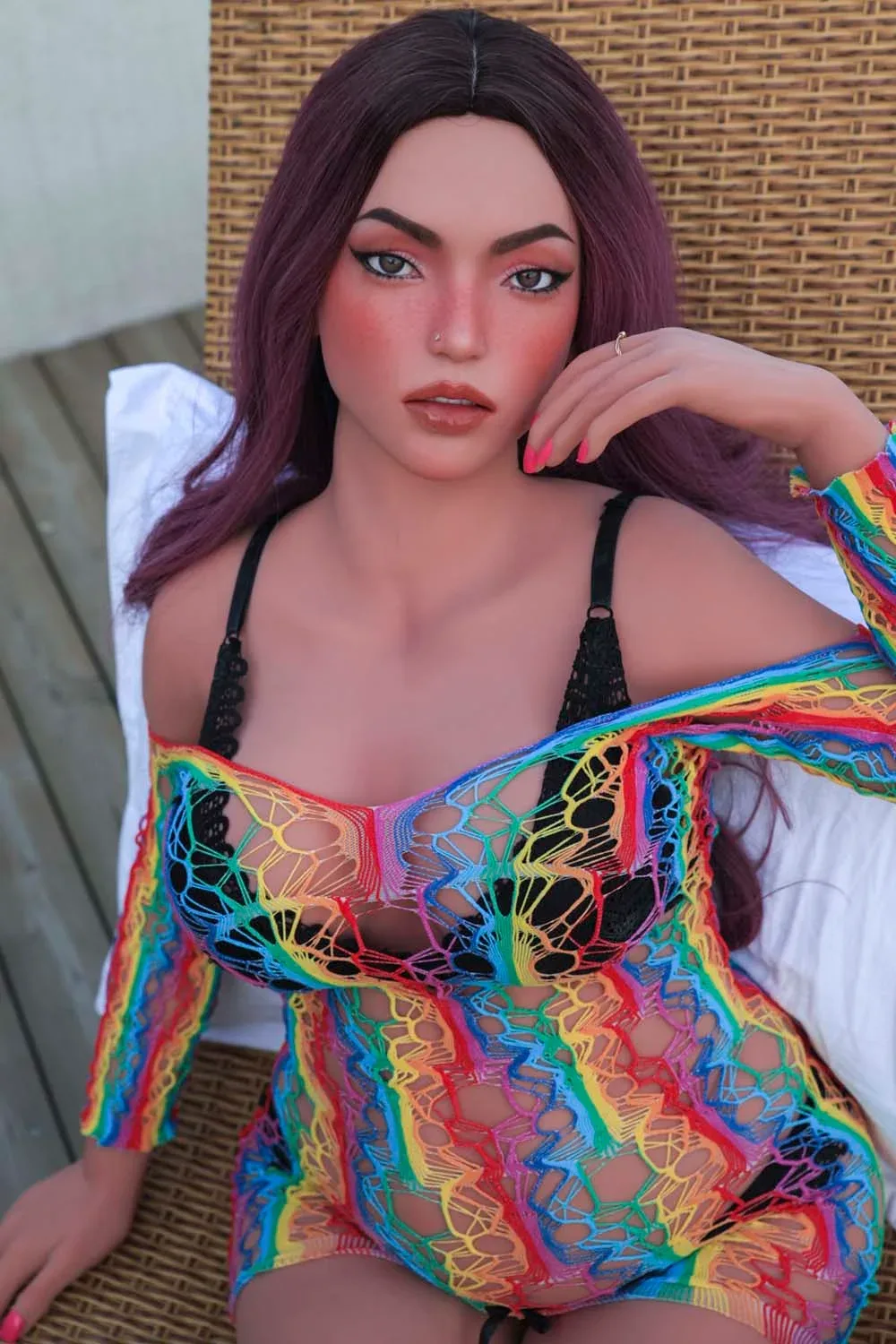 Ginny 155cm (5ft1) E-cup Hybrid Sex Doll - Climax Doll® view 4
