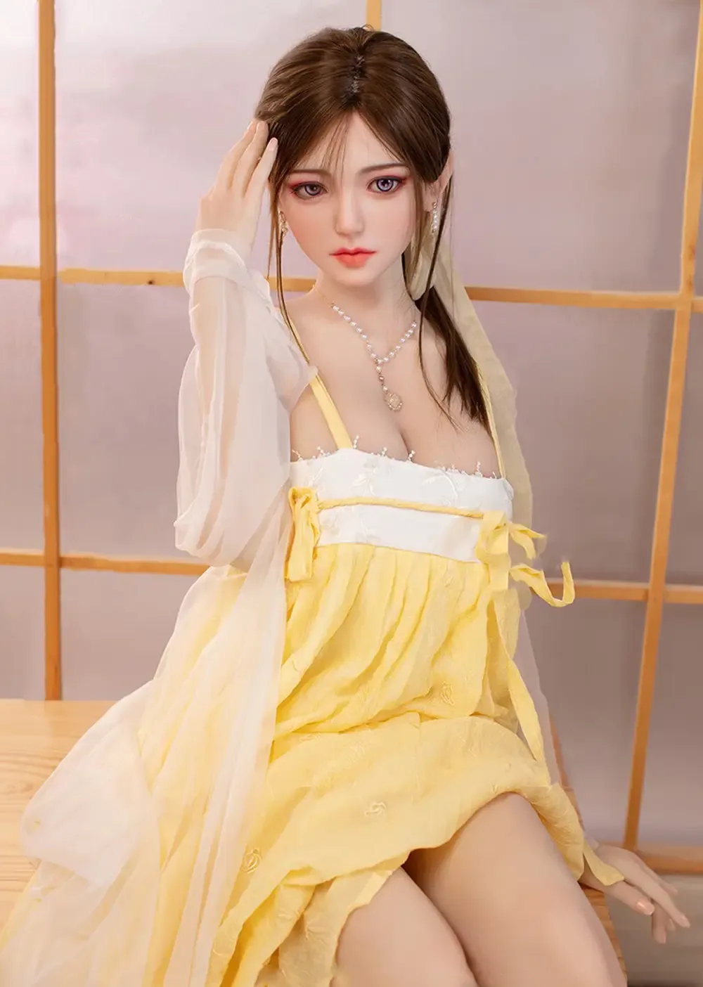 Wennie 160cm(5ft3) D-cup Full Silicone Realistic Sex Doll - JX Doll® view 3