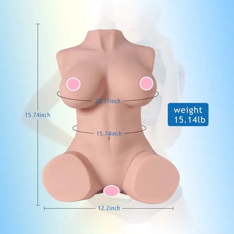 42cm PE Torso Sex Doll Jessie view 3