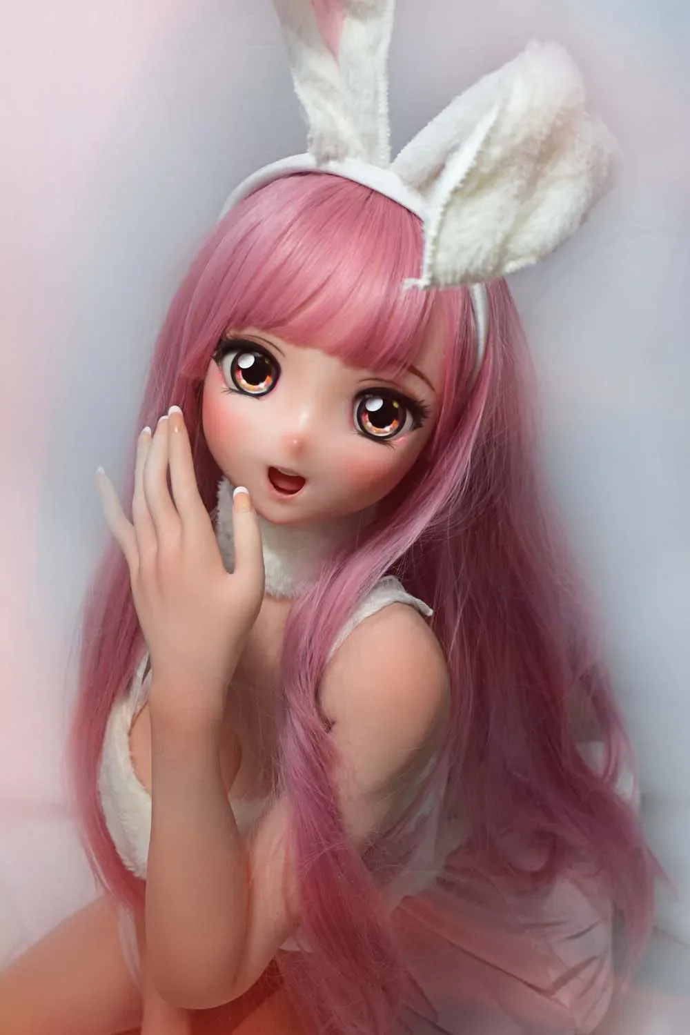 Tsukishima Izumi 148cm(4ft10) Silicone Mini Sex Doll - Elsa Babe® view 5