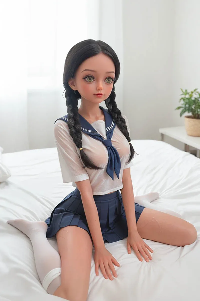 Yuka 85cm(2ft9) D-cup Silicone Realistic Mini Sex Doll-SY Doll® view 4