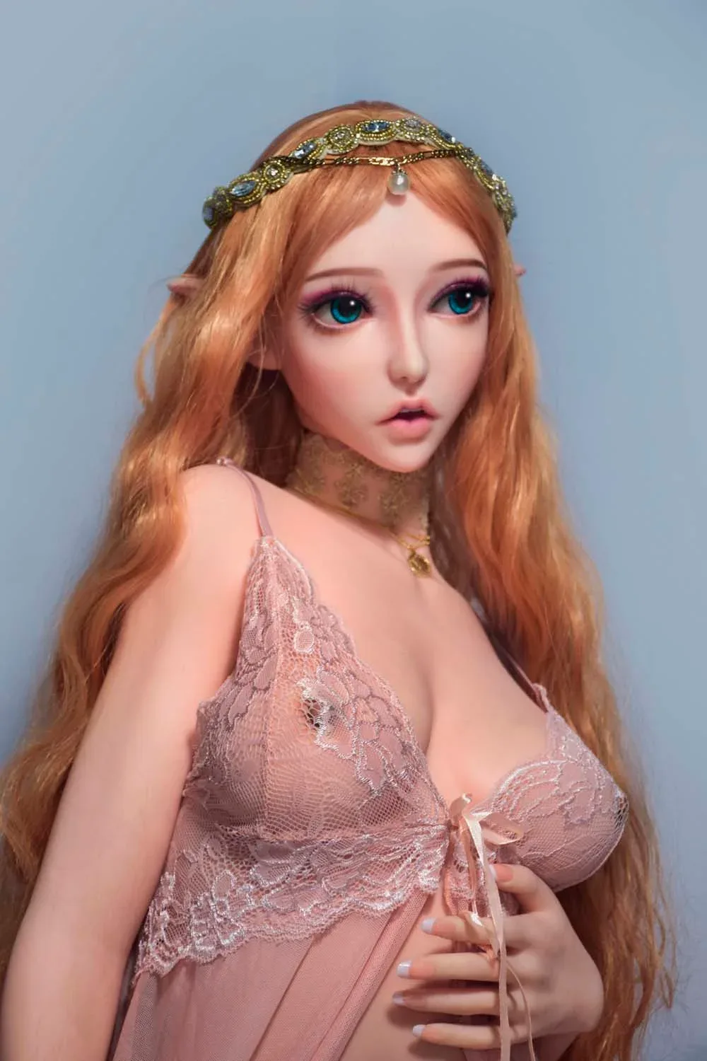Suzuki Chihiro 150cm(4ft11) Silicone Elf Sex Doll - Elsa Babe® view 4