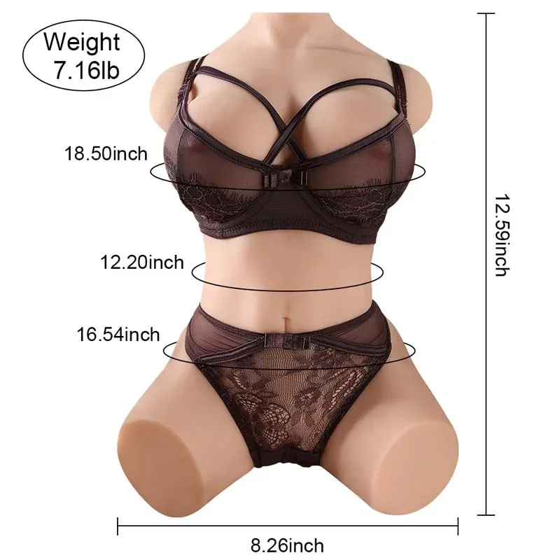 32cm TPE Mini Sex Doll Torso Vera view 8