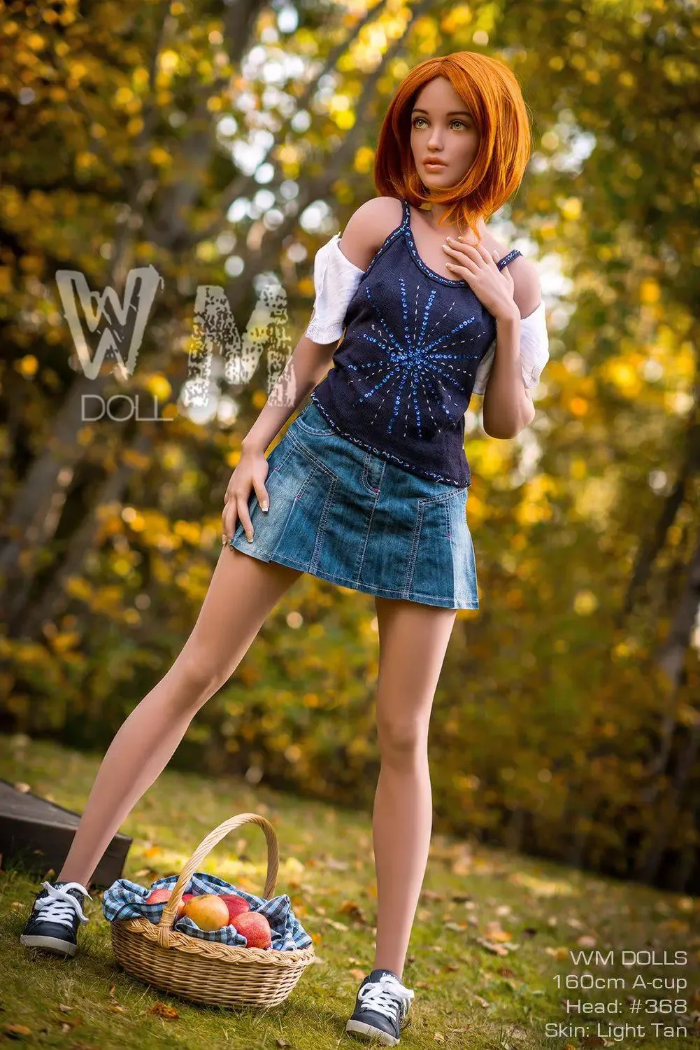 Blakely 160cm(5ft3) A-cup TPE Sex Doll - WM Doll® view 2