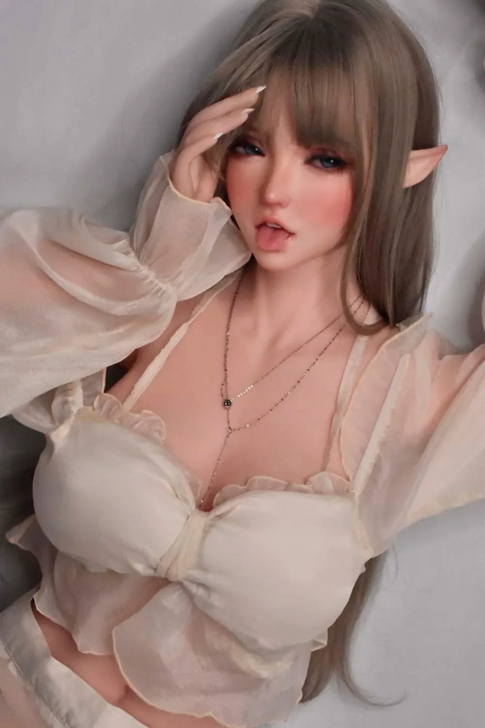 Shiina Tomoyo 150cm(4ft11) Premium Silicone Sex Doll - Elsa Babe® view 4