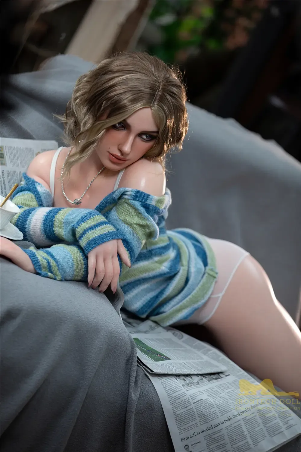 Luna 152cm(5ft) A-cup Silicone Realistic Sex Doll - Irontech Doll® view 6