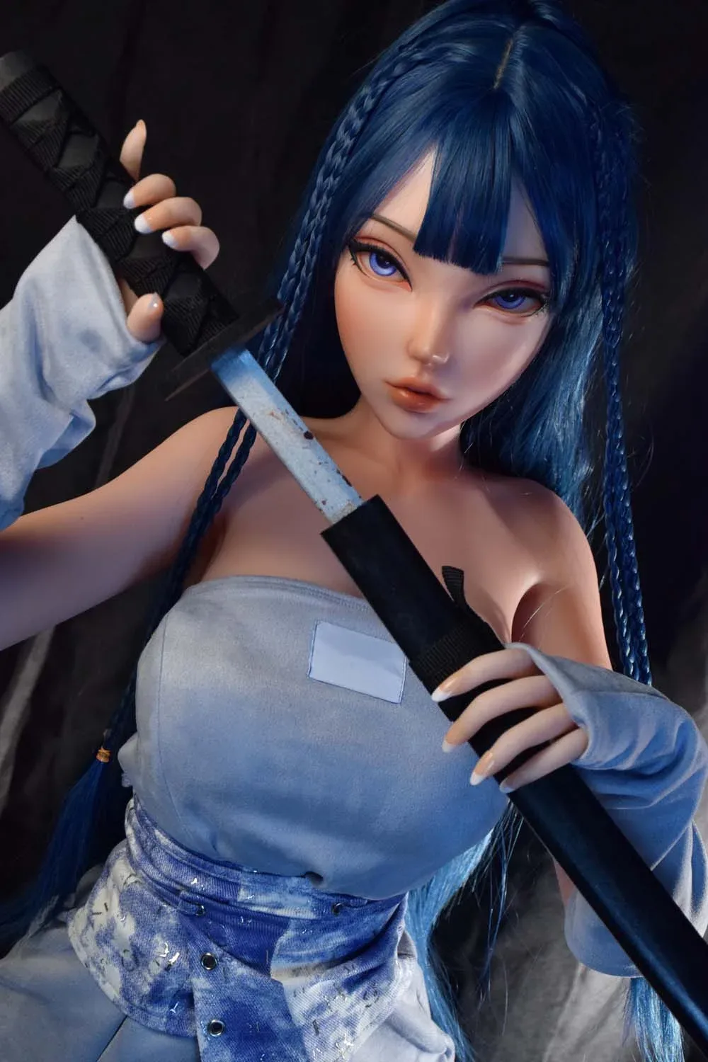 Miyamoto Kyoko 148cm(4ft10) Silicone Anime Sex Doll - Elsa Babe® view 3