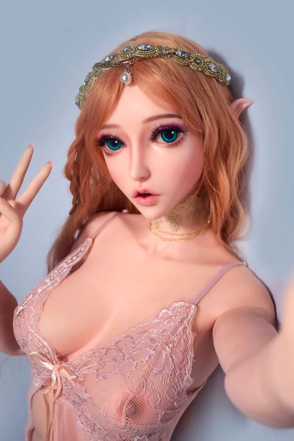 Suzuki Chihiro 150cm(4ft11) Silicone Elf Sex Doll - Elsa Babe® view 5