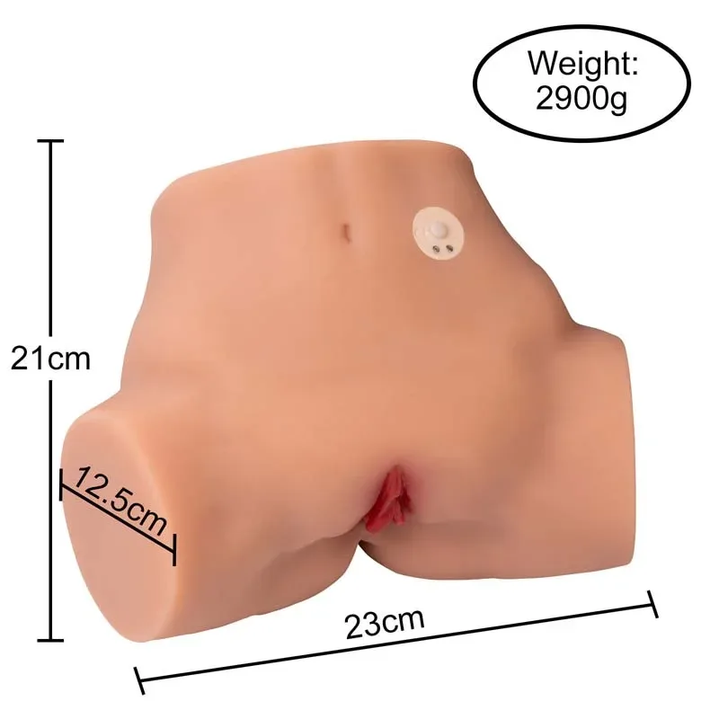 21cm TPE Vibrating Mini Sex Doll Torso Traci view 2