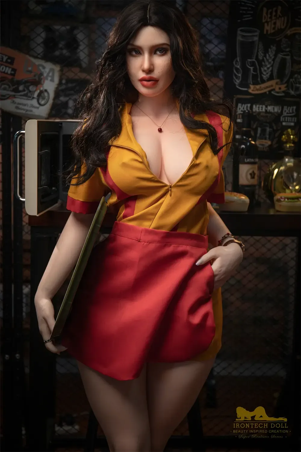 Pearl 164cm(5ft5) F-cup Silicone Realistic Sex Doll - Irontech Doll®