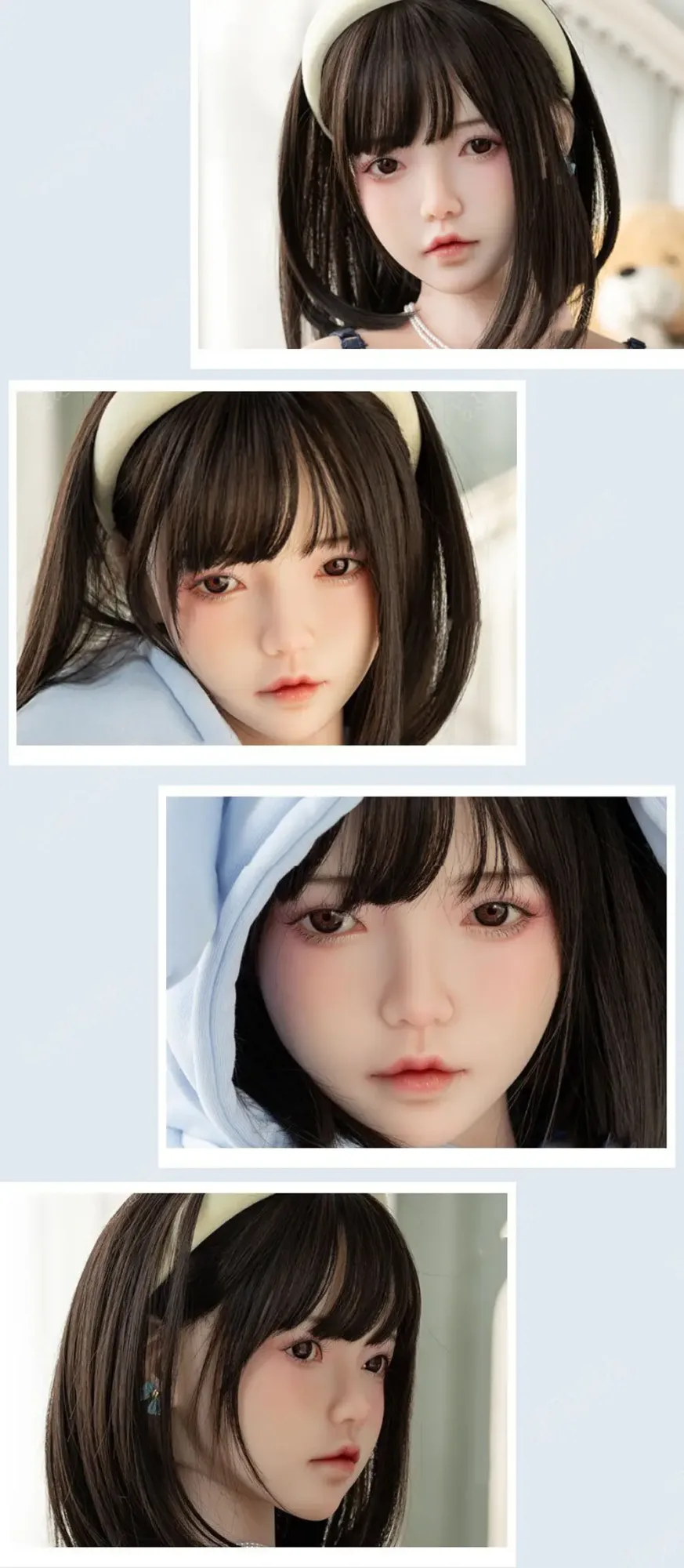 Anzu 150cm(4ft11) D-cup Full Silicone Sex Doll - JX Doll® view 7