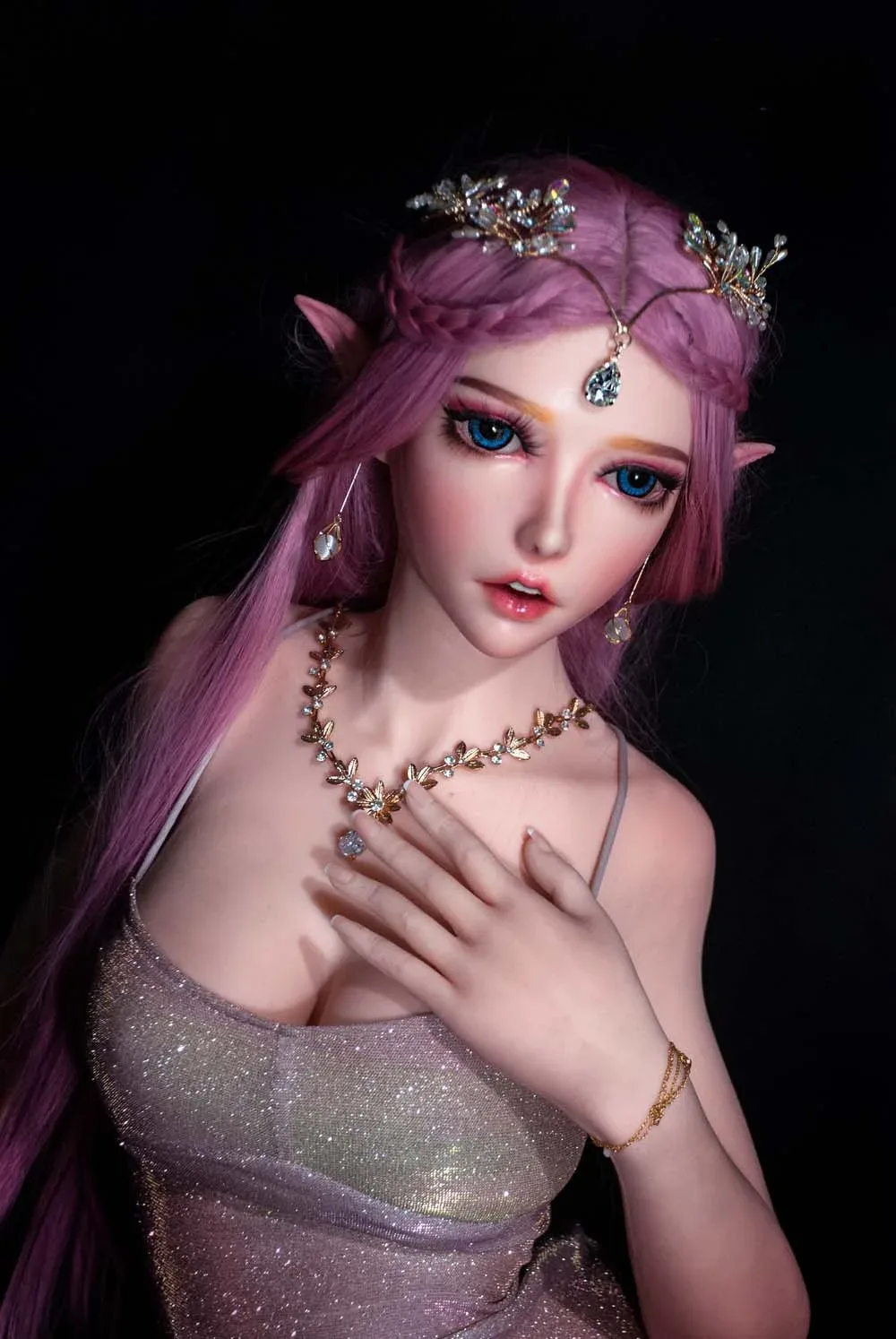 Takano Rie 150cm(4ft11) Silicone Elf Sex Doll - Elsa Babe® view 3