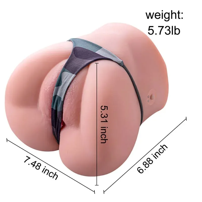 19cm TPE Vibrating Mini Sex Doll Torso Ray view 8